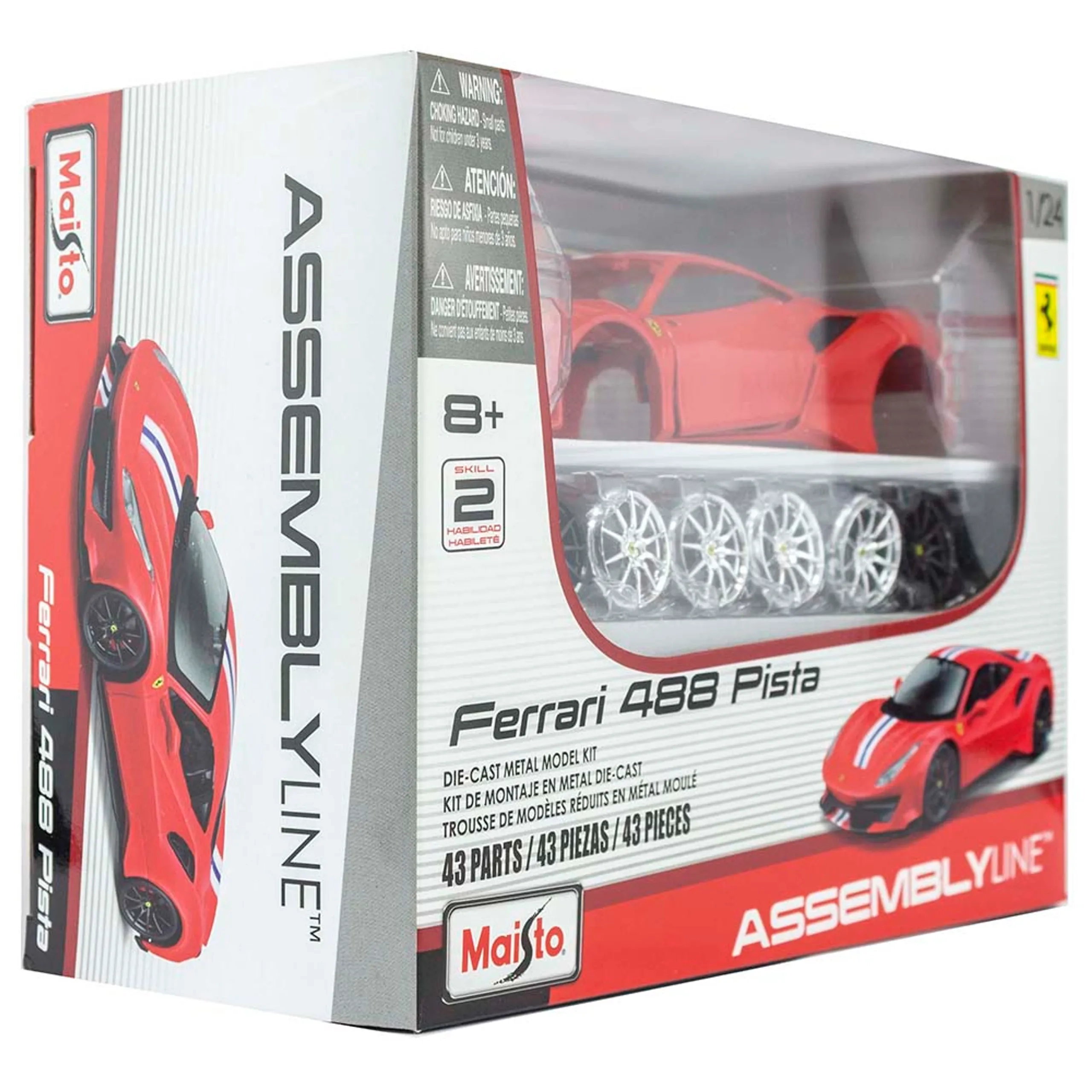 Ferrari 488 Pista - 1:24