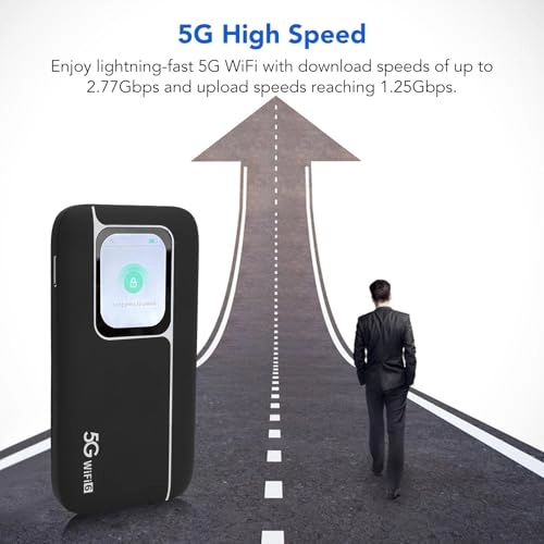 5G Mobile Wi Fi Hotspot - 5G WiFi6 2.77Gbps