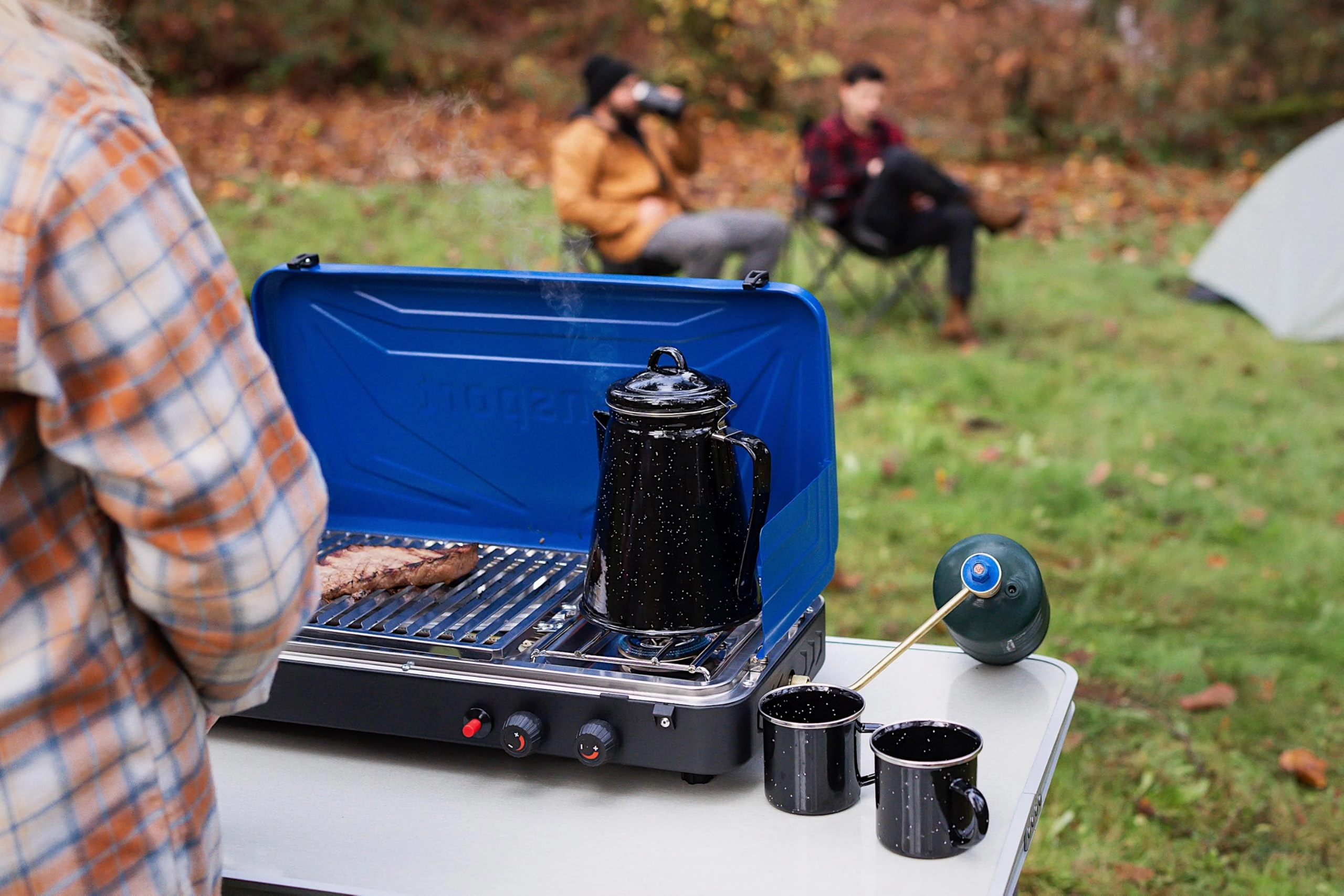 Enamel Percolator Coffee Pot