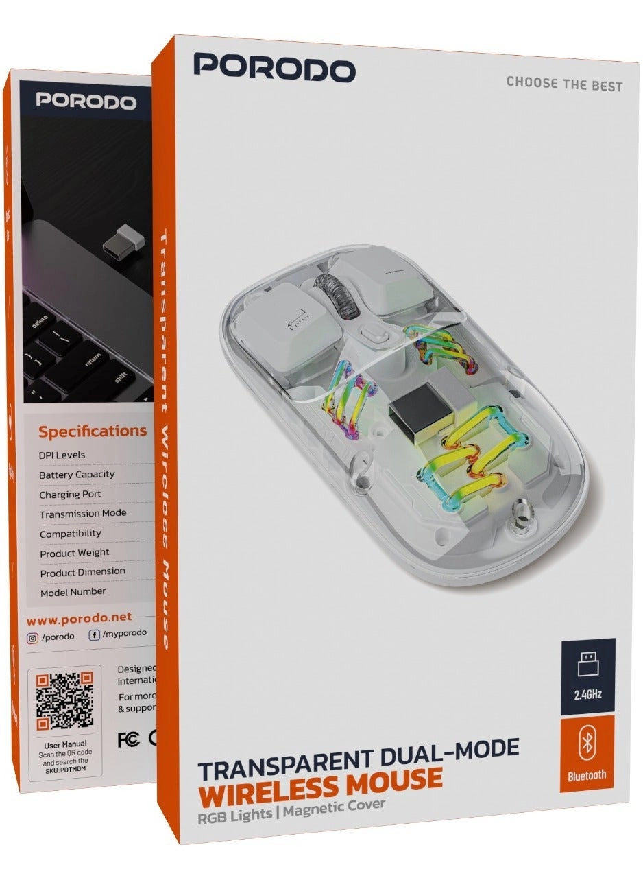 Dual-Mode Wireless Mouse - Bluetooth