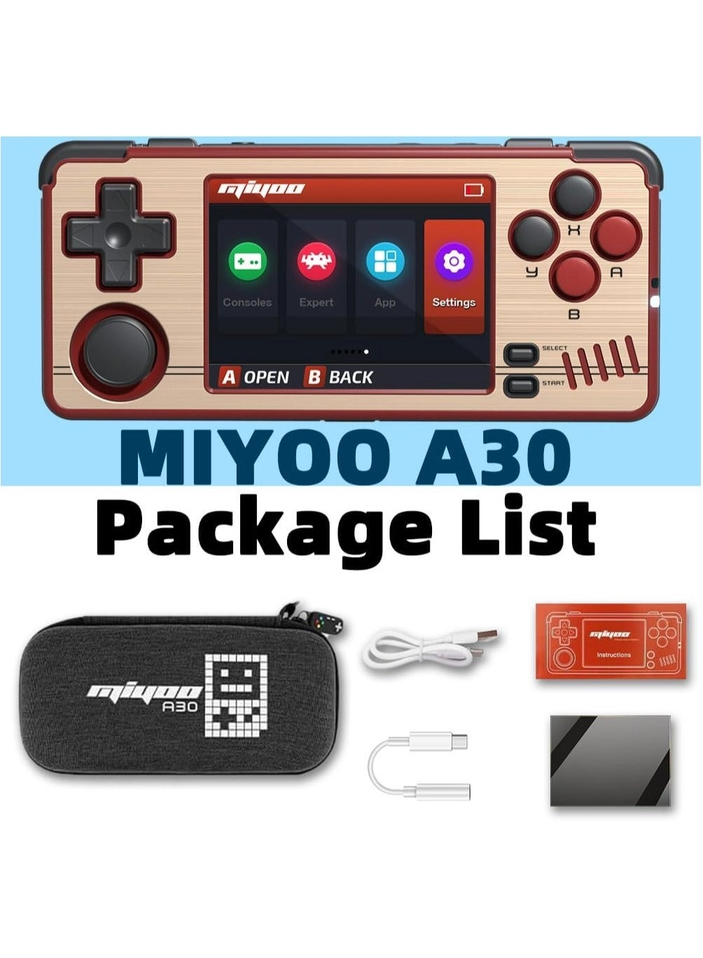 A30 - 2.8-inch 640x480 2600mAh Bundle