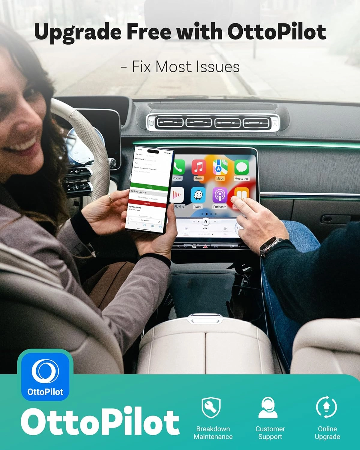 Mini 2025 - Wireless CarPlay Android Auto USB