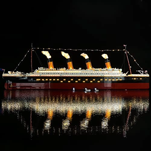 LED Light Kit - Compatible with Lego 10294 RC With Sounds Multicolor