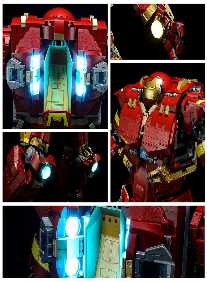 LED Light for Lego-76210 Marvel Hulkbuster