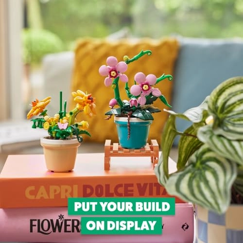 Garden Pot Plants Building Bricks Collection - Cosmos Sulphureus 233 pcs