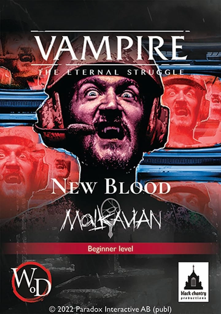 Black Chantry Productions Vampire The Eternal Struggle: New Blood Malkavian - Card Game