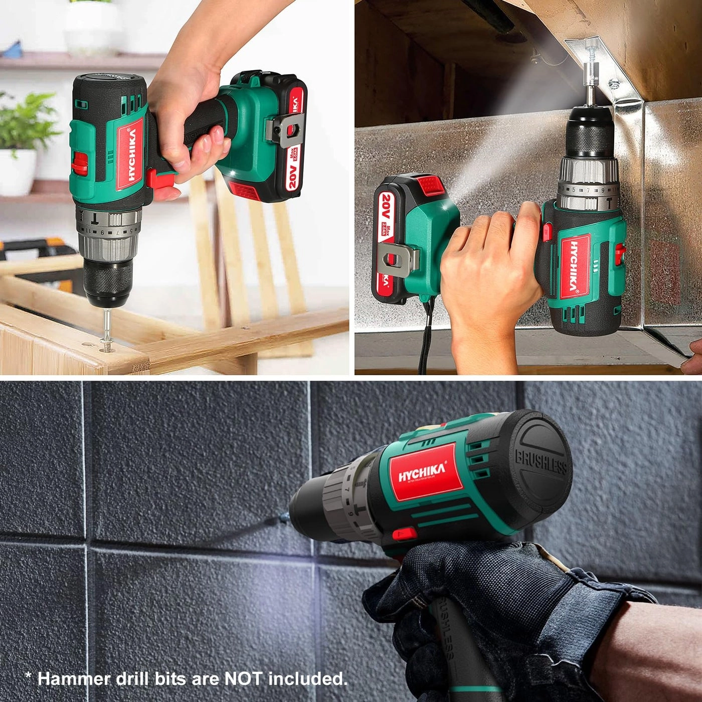 Cordless Drill - 2.0 AH 20V Max