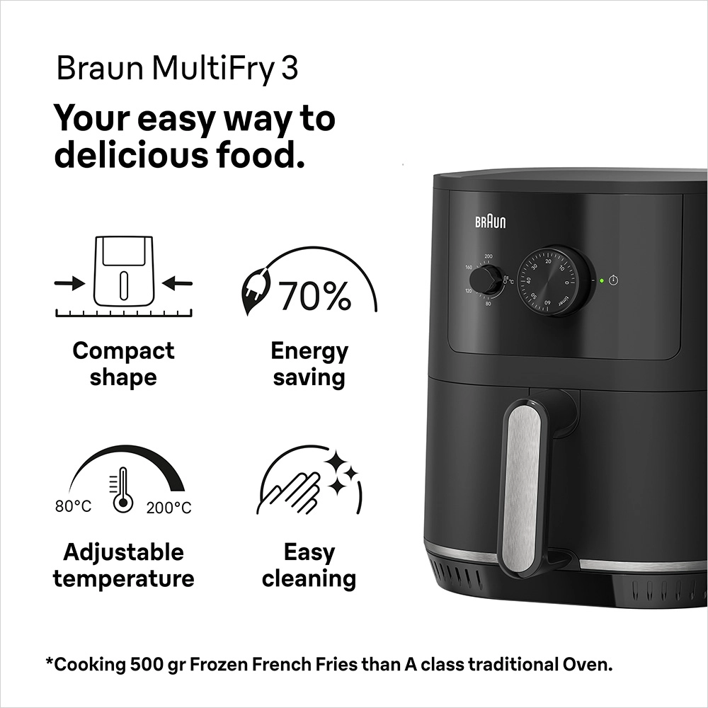 MultiFry 3 HF3000BK