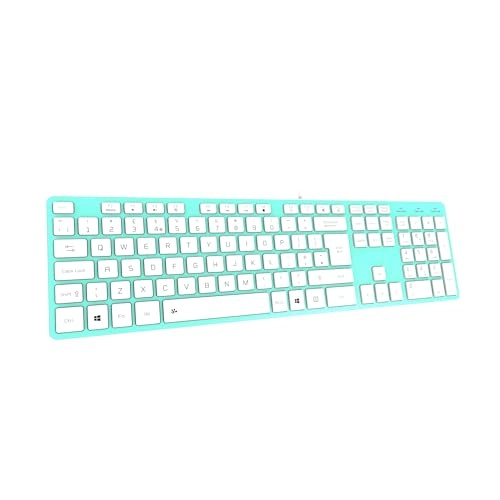 Slim USB Wired Keyboard - UK Wired