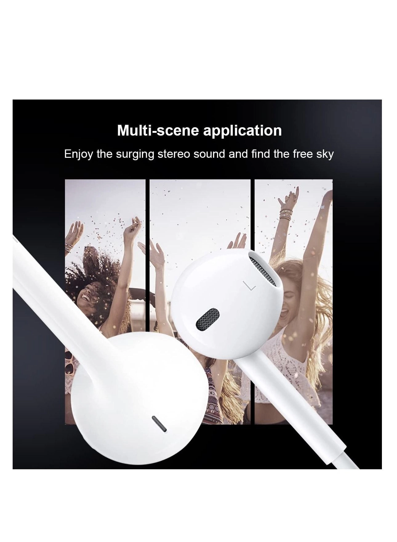 Lightning Headphone Wired Headset