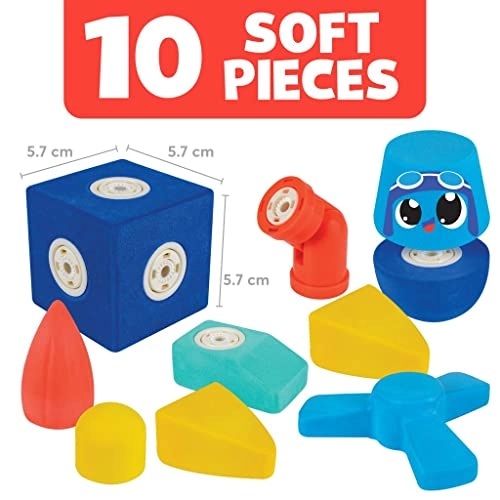 Magnetic Building Blocks - 10 pcs