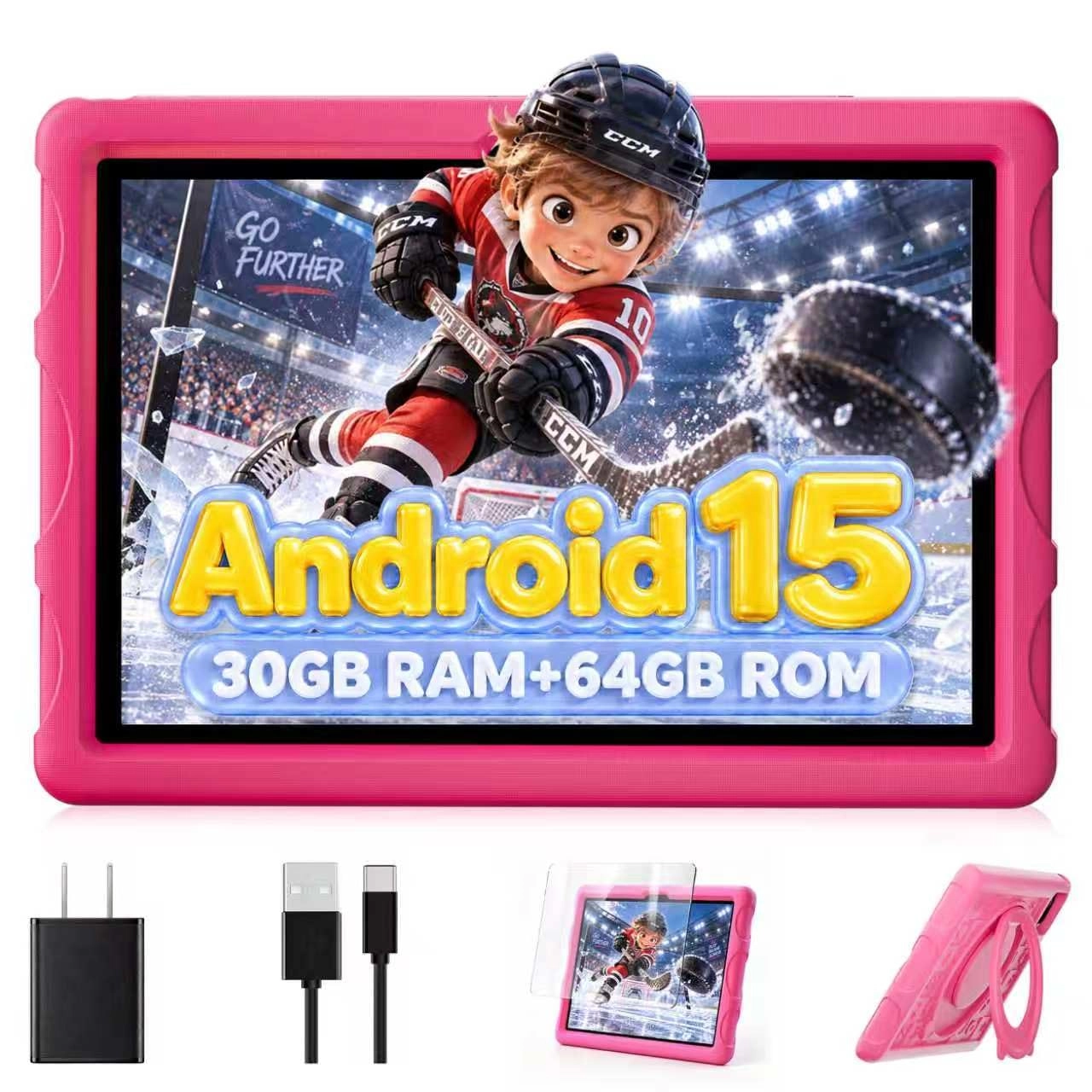 Android 15 Tablet - 64GB 10.1"