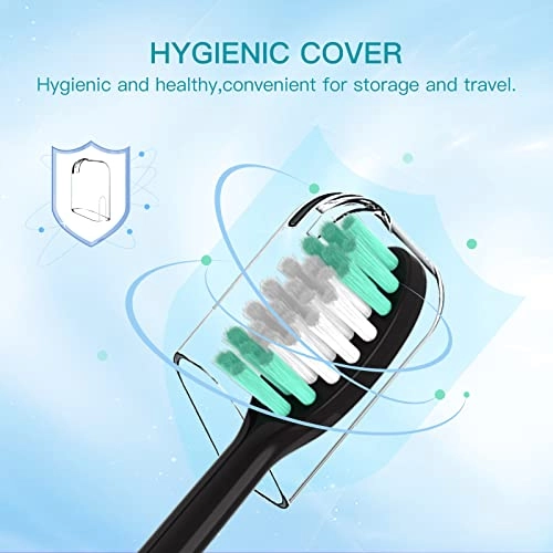 Replacement Toothbrush Heads - 8 Pack Electric White