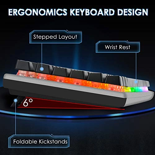RGB Backlit Gaming Keyboard - Wired