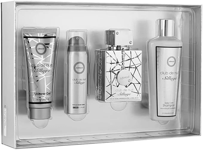 ARMAF Club De Nuit Sillage Man - Eau de Parfum 4 Pieces Gift Set