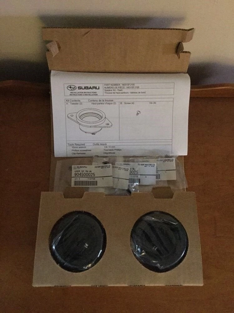 Tweeter Kicker Speaker Kit - H631SFJ101