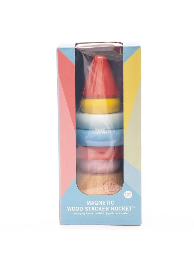Manhattan Toy Stacker Rocket Stacking Toy - 7 pieces