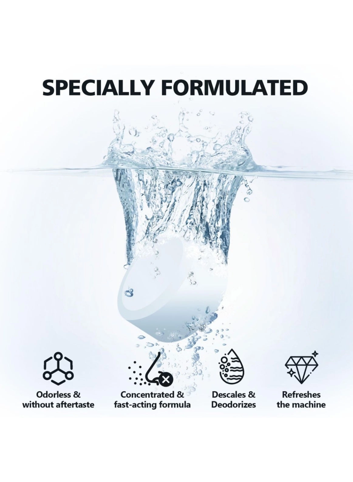 Coffee Maker Cleaner Tablets - 24-pack 1-Year Supply