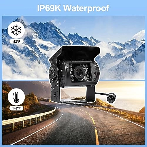 Vehicle Backup Camera System - Night vision Hardwire