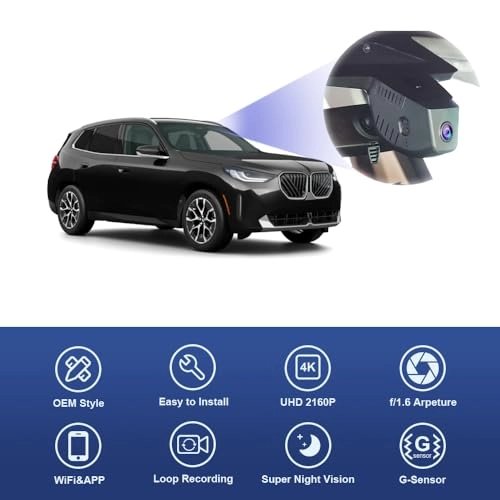 4K Front Only 2160P for BMW X3 2025 (G45)