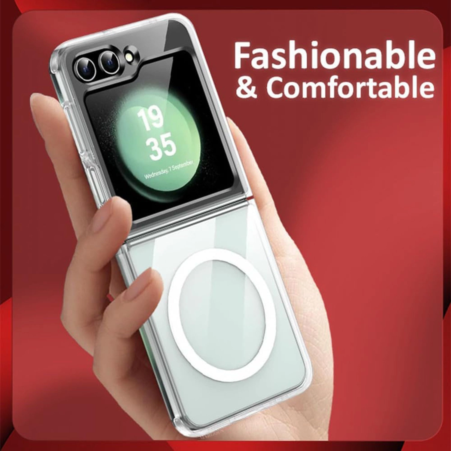 MagSafe Clear Case for Samsung Galaxy Z Flip 6