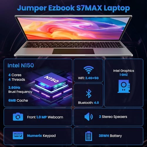 EZbook S7MAX N150 - 16'' Celeron 16GB DDR4 1152GB SSD