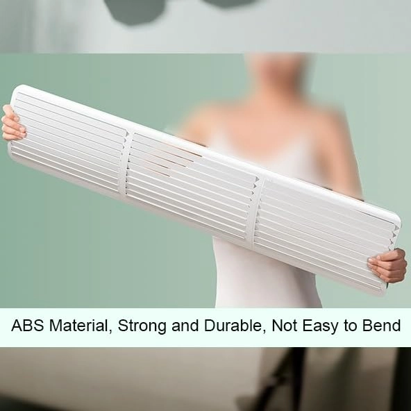 Air Guide Plate - 25" x 8" White