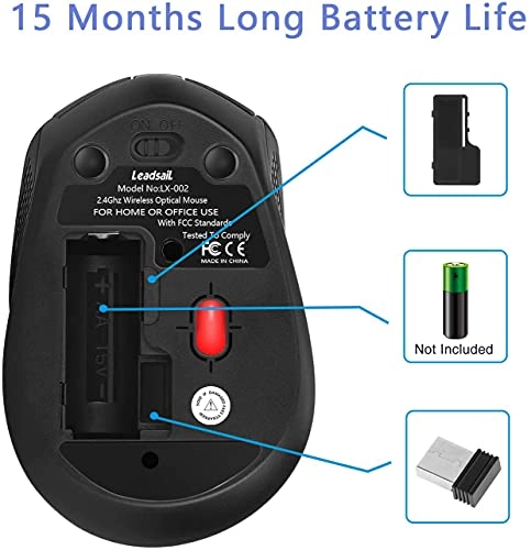 TM009 Wireless Mouse - USB