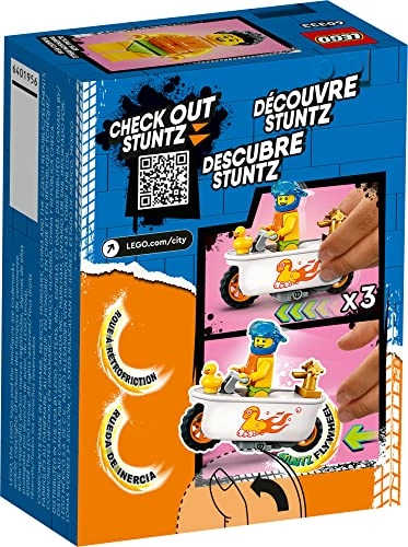 City Bathtub Stunt Bike (60333) - Flywheel-powered