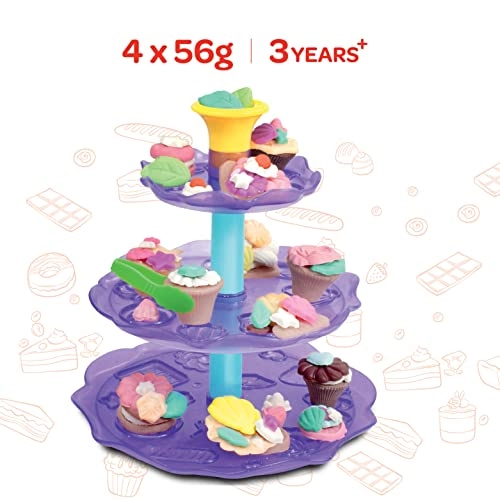 Dough Creation - Cup Cake Tower - 36 months - 10 years