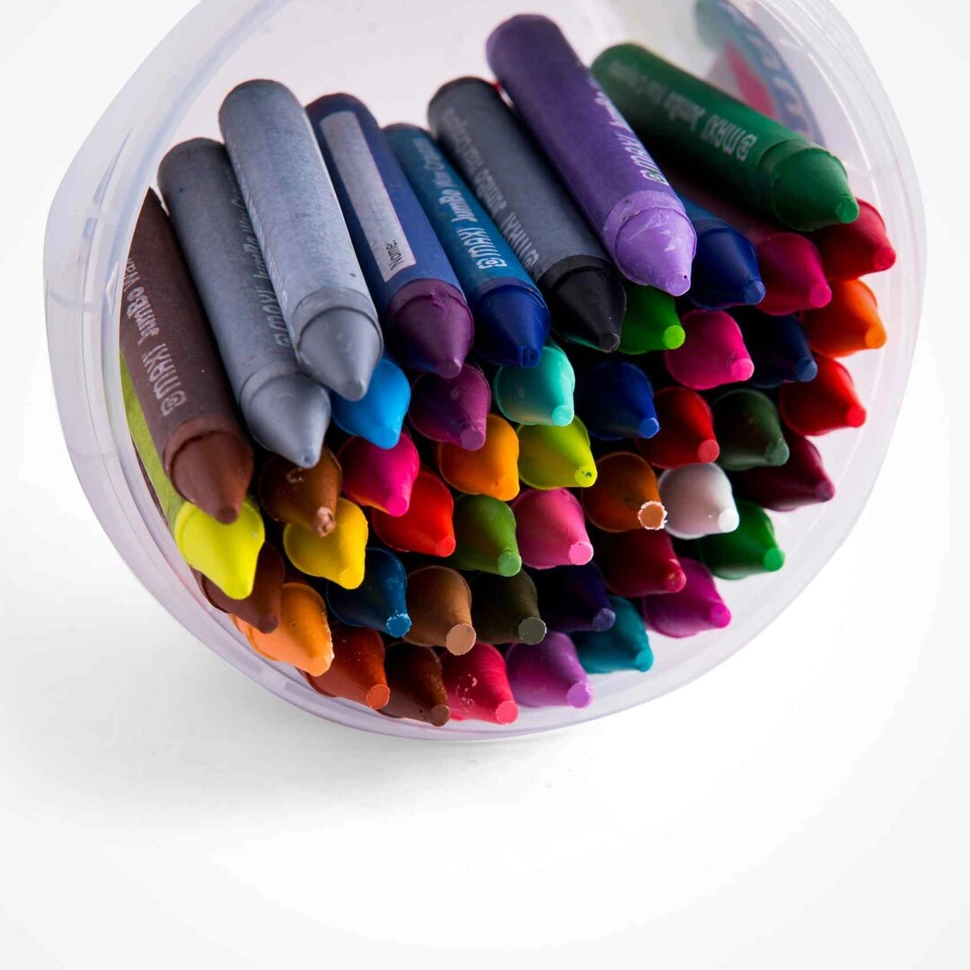 Wax Crayons - 48 PCS