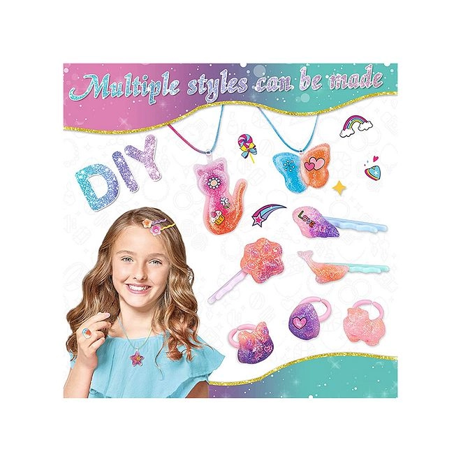Jelly Jewellery Craft Kit - 27pcs DIY Kids