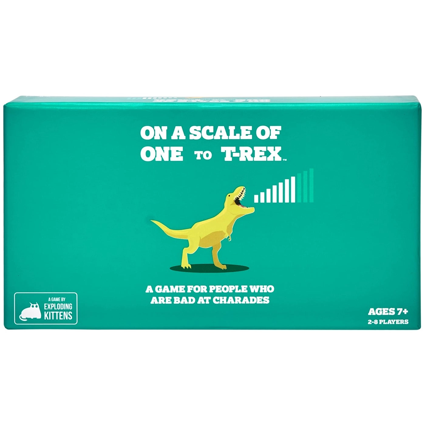 Exploding Kittens On a Scale of One to T-Rex - Acting Card Game