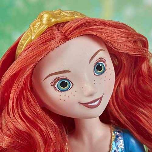 Merida Doll - Plastic Shimmering Gown