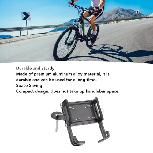 motorcycle phone mount - aluminum Handlebar 55-100mm