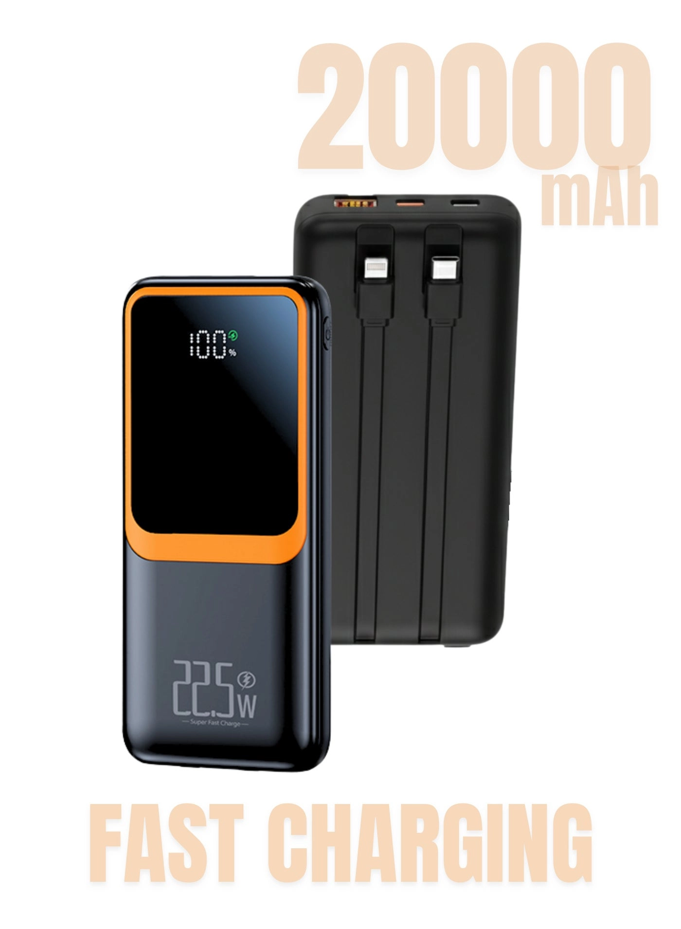 N52 - 20000 mAh 22.5W Fast Charging 4 USB