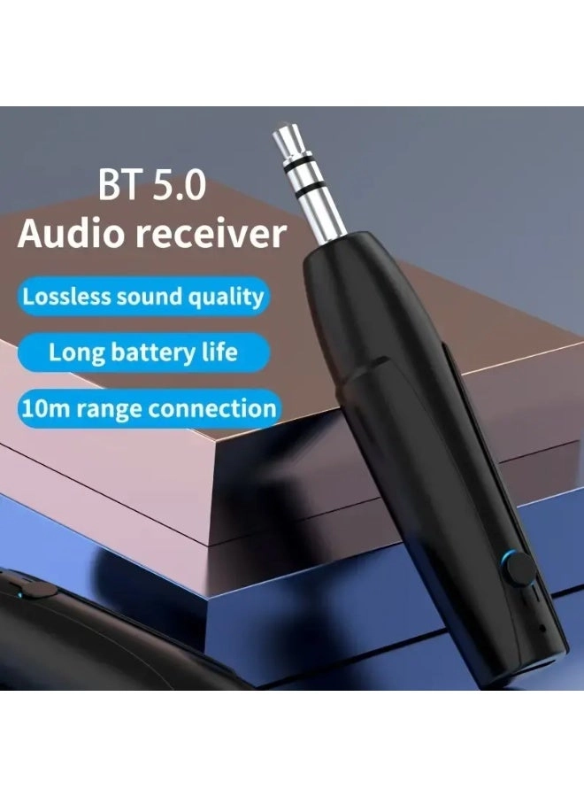 Bluetooth Audio Receiver - 3.5mm USB Rechargeable