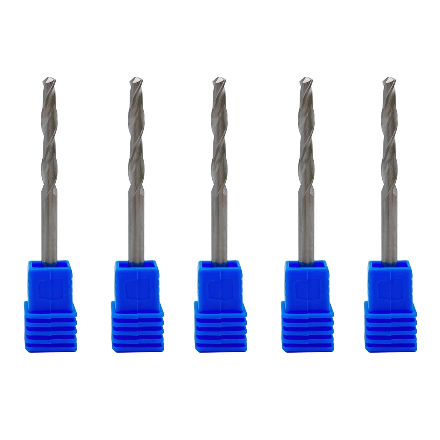 Jobber Drill Bits - Tungsten Carbide 5-Pieces 1/8""
