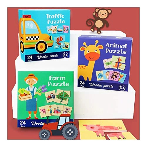 Big Piece Of Cognitive Puzzles - 3 years and up 24 pieces