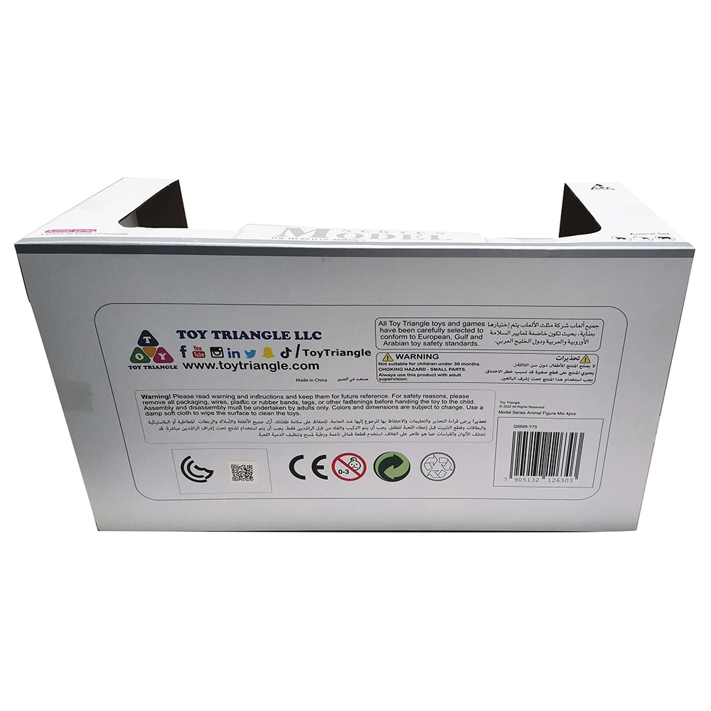 Series Animal Figure Mix - Assorted Set (TT-TTC-Q9899-Y75) 4 pcs