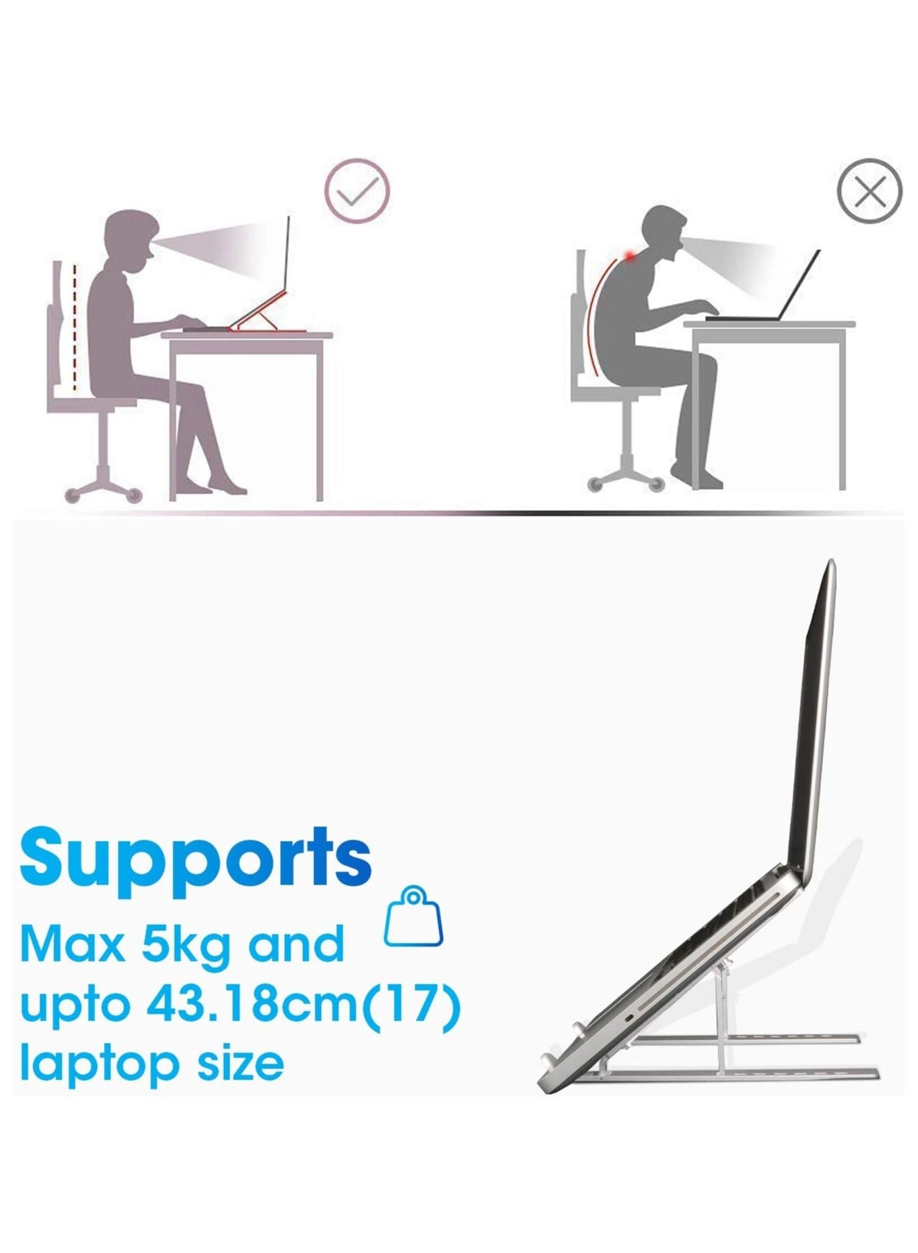 LAPTOP STAND LEVEL 7 - 43.18cm (17")
