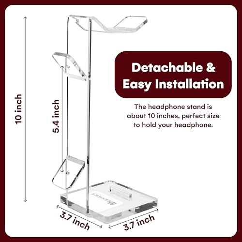 Headphone Stand for Universal - Cable Organizer Cellphone Stand Set