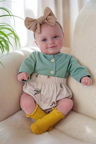 Reborn Baby Doll - 20 Inch Soft Fabric Vinyl Ages 3+