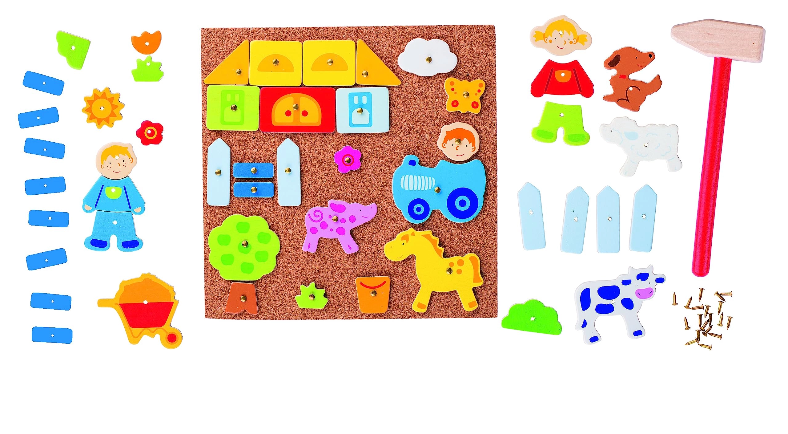 Goki Farm Knocking Game - 30 months+