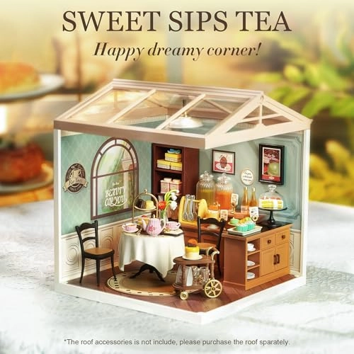 DIY Miniature House Kit - DAILY INSPIRATION CAFE 1:24