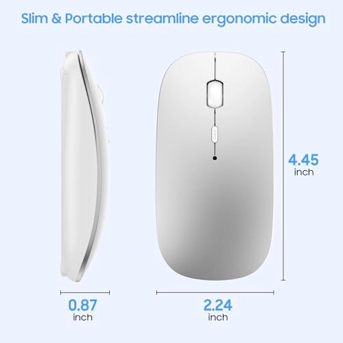 Rechargeable Silent Mouse - Bluetooth