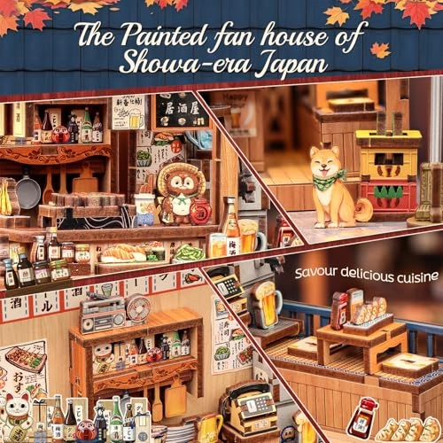 Book Nook - Mini 3D Puzzle Izakaya Shop