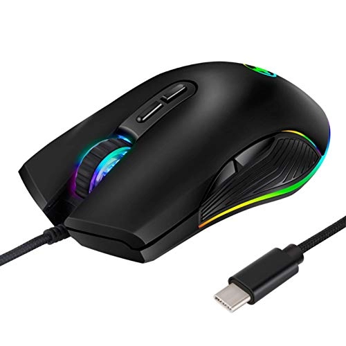 RGB Ergonomic Gaming Mouse - Wired