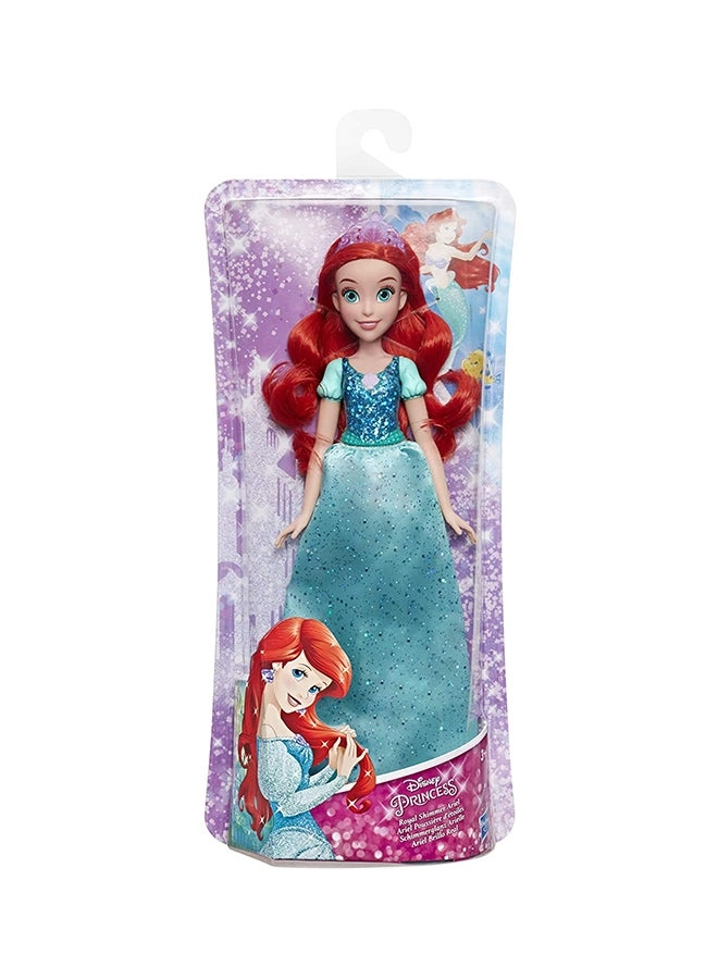 Disney Ariel Fashion Doll - Green Gown Long Red Hair