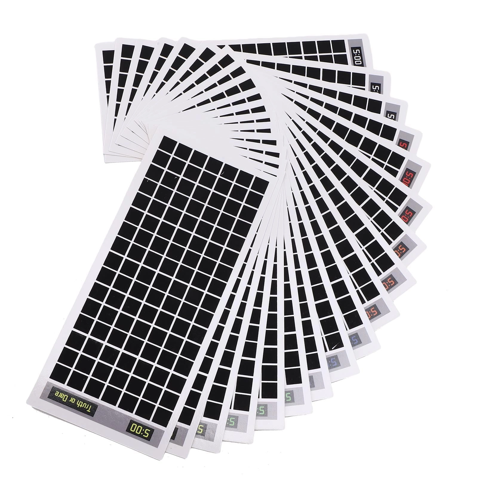 Cryfokt Minesweeping Scratch Off Cards - 18 Cards Pack 18 months and up English